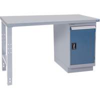 Industrial Duty Workbench, 24" W x 60" D x 34" H, 1000 lbs. Capacity Trail Hammer and Bolt