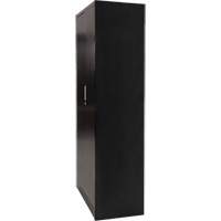 Combination Storage Cabinet, 36" W x 18" D x 72" H, Black Trail Hammer and Bolt