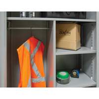 Armoire de rangement combin&eacute;e, 36" la x 18" p x 72" h, Gris Trail Hammer and Bolt