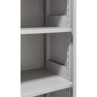 Armoires de rangement Hi-Boy, Acier, 4 Tablettes, 72" h x 36" la x 18" P, Gris Trail Hammer and Bolt