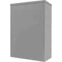 Armoire de rangement &agrave; hauteur de comptoir, Acier, 2 Tablettes, 42" h x 30" la x 15" P, Gris Trail Hammer and Bolt