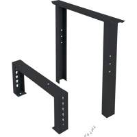 Pattes d'&eacute;tabli pour service industriel, Acier, 24" p x 34" h, Simple Trail Hammer and Bolt