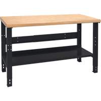 Industrial Modular Workbench, 1000 lbs. Cap., 48" W x 24" D Trail Hammer and Bolt