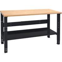 Industrial Modular Workbench, 1000 lbs. Cap., 48" W x 24" D Trail Hammer and Bolt
