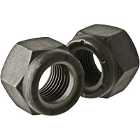Hex Nut, 5/8" Dia., Black Oxide, Coarse Trail Hammer and Bolt