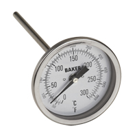 Thermom&egrave;tres bilames, Contact, Analogique, 50-550°F (0-260°C) Trail Hammer and Bolt