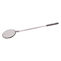 Miroir d'inspection, Circulaire, 3-3/4" lo x 3-3/4" la, T&eacute;lescopique Trail Hammer and Bolt