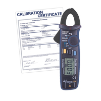 Pince amp&egrave;rem&eacute;trique v.e.v. mA avec certificat de calibration, Tension c.a./c.c., Courant c.a./c.c. Trail Hammer and Bolt