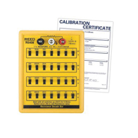 Boîte &agrave; d&eacute;cades de r&eacute;sistance avec certificat de calibration Trail Hammer and Bolt