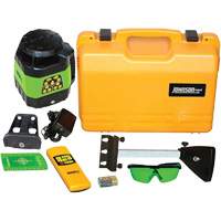 Green Beam Self-Leveling Horizontal & Vertical Rotary Laser, 400' (120 m), 532 Nm Trail Hammer and Bolt