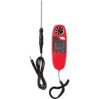 An&eacute;mom&egrave;tre et thermom&egrave;tre TMA5, Sans enregistrement des donn&eacute;es, Gamme de v&eacute;locit&eacute; d'air de 0,4 - 25 m/sec Trail Hammer and Bolt