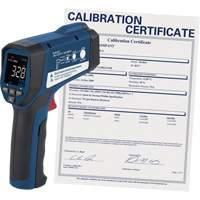 Professional Infrared Thermometer with Calibration Certificate, -26 - 1472° F ( -32 - 800° C ), 30:1, Adjustable Emmissivity Trail Hammer and Bolt