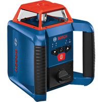 Revolve2000 Self-Leveling Horizontal Rotary Laser Kit, 2000' (609.6 m), 670 Nm Trail Hammer and Bolt