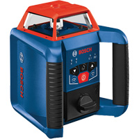 Revolve2000 Self-Leveling Horizontal/Vertical Rotary Laser Kit, 2000' (609.6 m), 670 Nm Trail Hammer and Bolt