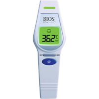 Non-Contact Forehead Thermometer, 0°C - 100.0°C (32.0°F - 212.0°F), Fixed Emmissivity Trail Hammer and Bolt