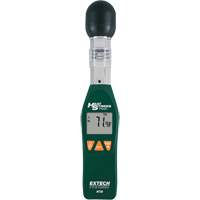 Compteur de contrainte thermique &agrave; thermom&egrave;tre globe mouill&eacute; Extech Trail Hammer and Bolt