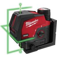 M12 Green Cross Line and Plumb Points Cordless Laser Kit Trail Hammer and Bolt