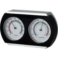 Indoor Thermometer/Hygrometer, 10°- 130° F ( -25° - 55° C ) Trail Hammer and Bolt