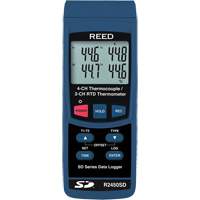 Thermom&egrave;tre &agrave; thermocouple pour enregistreur de donn&eacute;es avec certificat de calibration Trail Hammer and Bolt