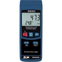 Thermo-hygrom&egrave;tre &agrave; enregistrement de donn&eacute;es avec certificat de calibration, 5% - 95% HR, 32° - 122° F (0° - 50°C) Trail Hammer and Bolt