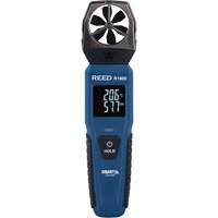 An&eacute;mom&egrave;tre &agrave; h&eacute;lices Bluetooth Smart Series, Enregistrement des donn&eacute;es, Gamme de v&eacute;locit&eacute; d'air de 0,6 - 25 m/sec/118 - 4921 pi/min/2,1 - 90 km/h/1,3 - 55,9 mi/h Trail Hammer and Bolt