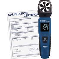 An&eacute;mom&egrave;tre &agrave; h&eacute;lices Bluetooth Smart avec certificat de calibration, Enregistrement des donn&eacute;es, Gamme de v&eacute;locit&eacute; d'air de 0,6 - 25 m/sec/118 - 4921 pi/min/2,1 - 90 km/h/1,3 - 55,9 mi/h Trail Hammer and Bolt
