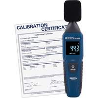 Sonom&egrave;tre Bluetooth Smart Series avec certificat de calibration, Gamme de mesure 30 - 130 dB Trail Hammer and Bolt