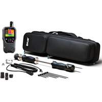 Ensemble d'imagerie professionnelle de l'humidit&eacute; avec marteau & sonde de cavit&eacute; murale, Gamme d'humidit&eacute; 7 - 100%, Gamme de temp&eacute;rature 32°- 122° F ( 0° - 50° C ) Trail Hammer and Bolt