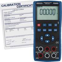 Voltage/Current Simulator with Traceable Certificate Trail Hammer and Bolt