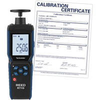 Combination Contact & Laser Photo Tachometer with Traceable Certification, Contact/Photo (Non Contact) Trail Hammer and Bolt