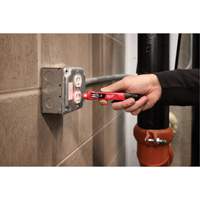 Dual Range Non-Contact Voltage Detector with LED, 12 V - 49 V/50 V - 1000 V, Display & Sound Alert Trail Hammer and Bolt