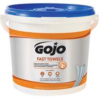 Fast Wipes&reg; Hand Cleaning Towels, 130 Wipes, 10" x 9" Trail Hammer and Bolt