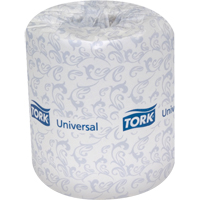 Universal Toilet Paper, 2 Ply, 500 Sheets/Roll, 156.25' Length, White Trail Hammer and Bolt