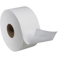Advanced Soft Mini Toilet Paper, Jumbo Roll, 2 Ply, 751' Length, White Trail Hammer and Bolt