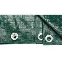 B&acirc;che, Robuste, Vert, 8' x 6' x 9 mils Trail Hammer and Bolt