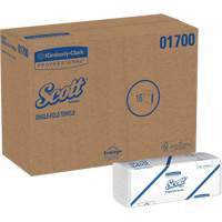 Scott&reg; Single Fold Towels, 1 Ply, 10-1/2" L x 9-3/10" W, 250 /Pack Trail Hammer and Bolt