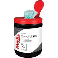 Lingettes nettoyantes &agrave; double action Wypall, 50 lingettes, 12" x 10-1/2" Trail Hammer and Bolt