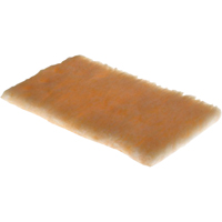 Mop Applicator with Wood Block, Finishing, Synthetic Lambs Wool, 16" Trail Hammer and Bolt