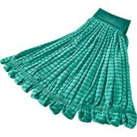 Vadrouille mouill&eacute;e format tube, Microfibre/Polyester, 28 oz, Style Boucle Trail Hammer and Bolt