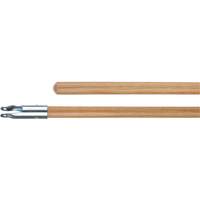 Breakaway Handle, Wood, Bolt-On Tip, 60" Length Trail Hammer and Bolt