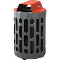 R&eacute;cipients &agrave; d&eacute;chets 2020 Stingray, M&eacute;tal, 42 gal. US Trail Hammer and Bolt
