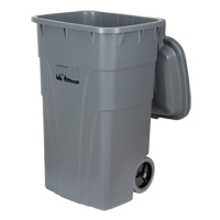 Bac d'ordures roulant, Poly&eacute;thyl&egrave;ne, 65 gal. US Trail Hammer and Bolt