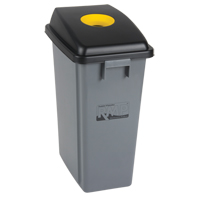 Bac &agrave; d&eacute;chets et de recyclage avec couvercle de classification, Plastique, 16 gal. US Trail Hammer and Bolt