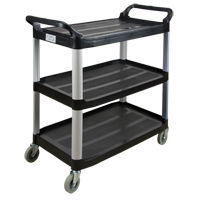 Chariot utilitaire, 3 tiers, 19-3/4" x 37-1/2" x 40-1/4", Capacit&eacute; 250 lb Trail Hammer and Bolt