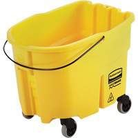 Seau pour vadrouille Wavebrake, Capacit&eacute; de 8.75 gal. US (35 pintes), Jaune Trail Hammer and Bolt