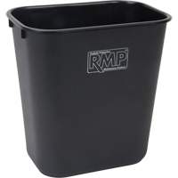 Deskside Wastebasket, 14 Quarts, Polyethylene Trail Hammer and Bolt
