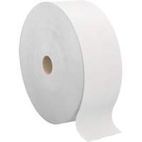 Pro Perform Toilet Paper, Jumbo Roll, 2 Ply, 1250' Length, White Trail Hammer and Bolt