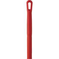 Handle, Broom/Scraper/Squeegee, Red, Ergonomic, 59" L Trail Hammer and Bolt
