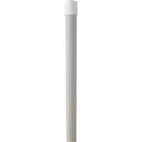 Handle, Broom/Scraper/Squeegee, White, Telescopic, 62" - 113" L Trail Hammer and Bolt