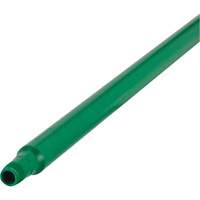 Ultra Hygiene Handle, Broom/Scraper/Squeegee, Green, Ergonomic, 59" L Trail Hammer and Bolt